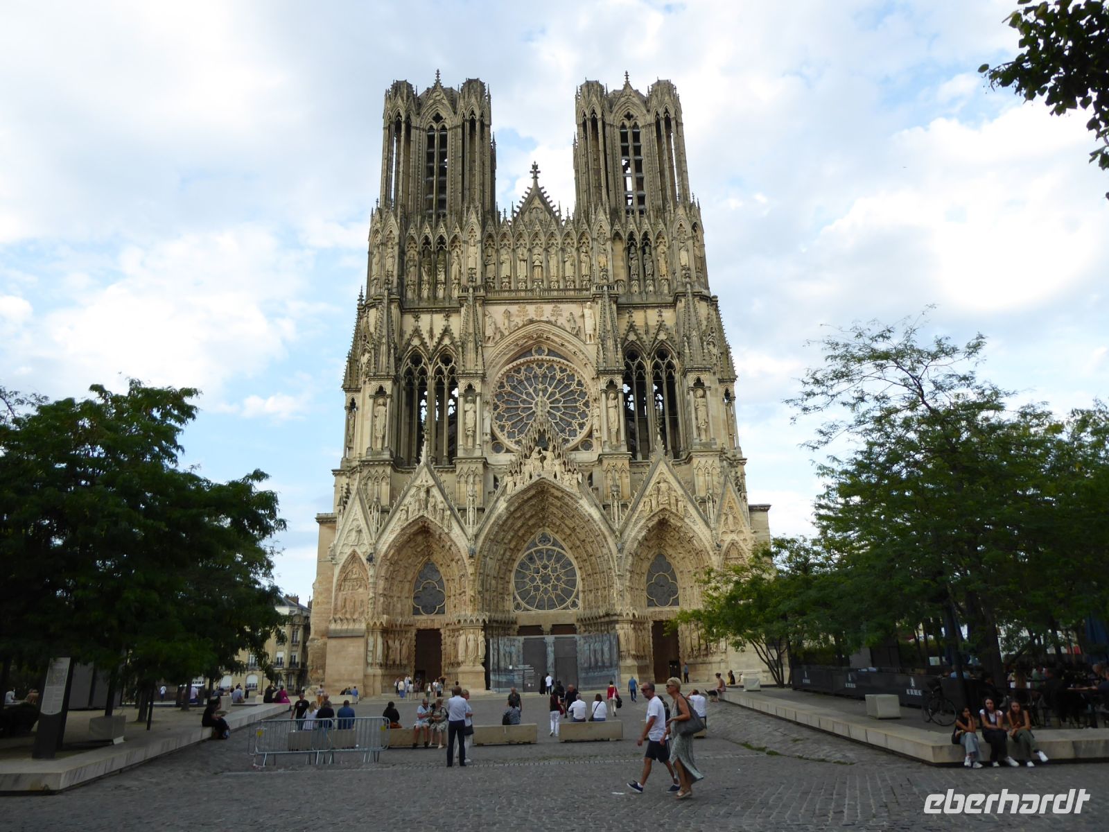 Tag 10 14.08.2023 Stadtrundgang Reims, Kathedrale