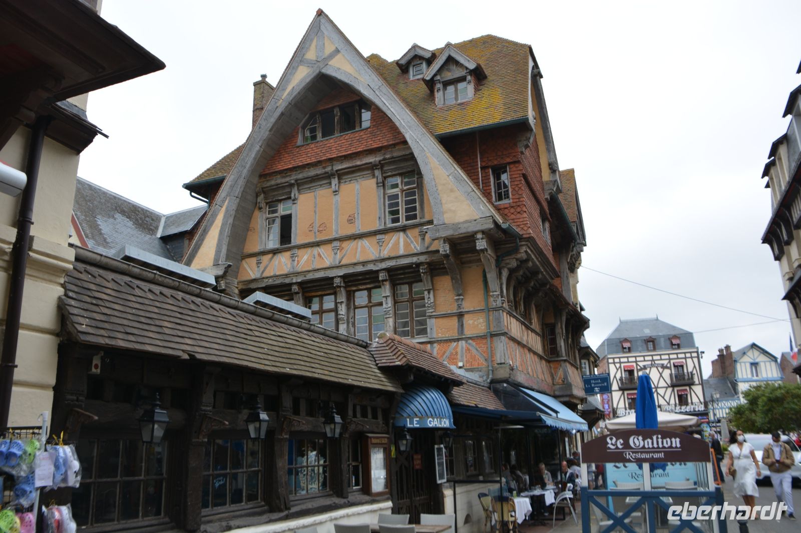 Fachwerkhaus in Étretat