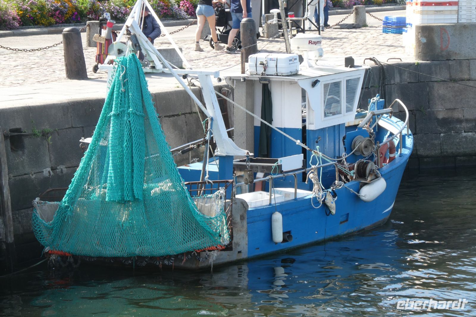Fischerboot in Honfleur