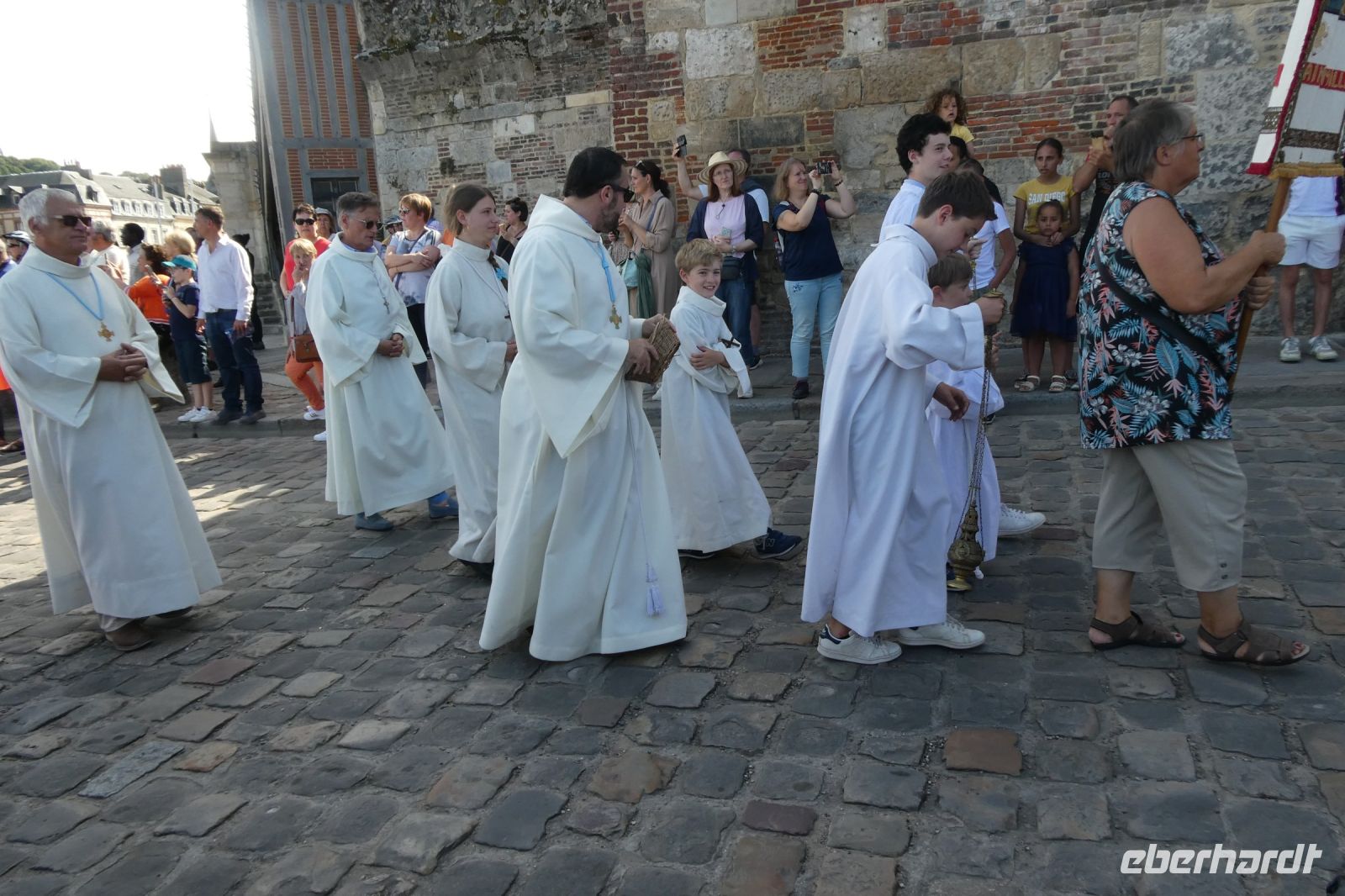 Prozession in Honfleur