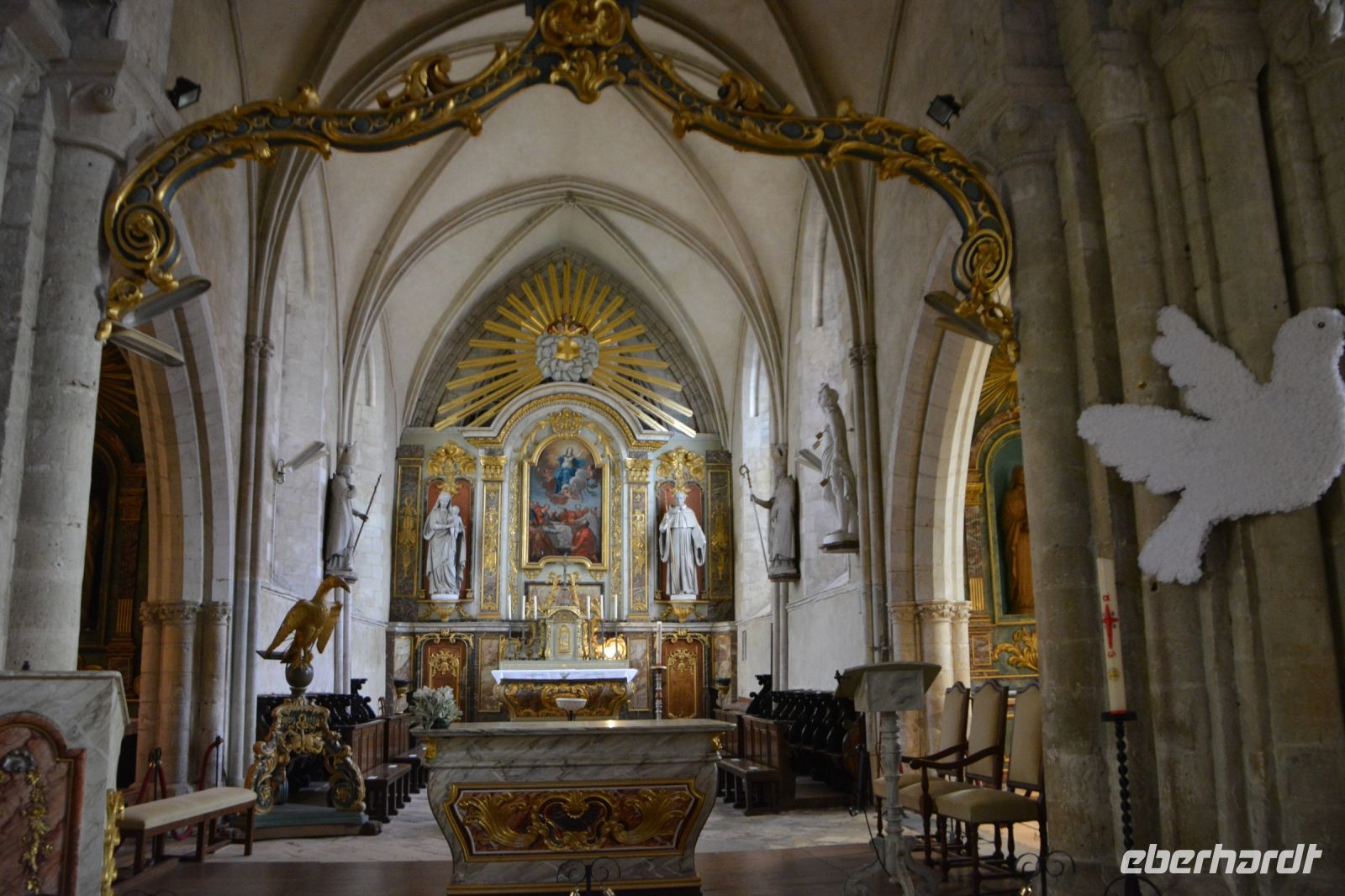 im Inneren von Ste. Mère-Église