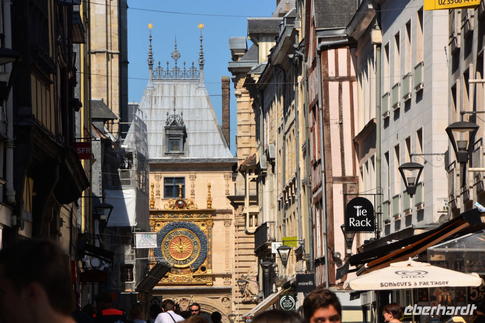 die Horloge (Uhr) in Rouen