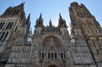Westportal der Kathedrale von Rouen