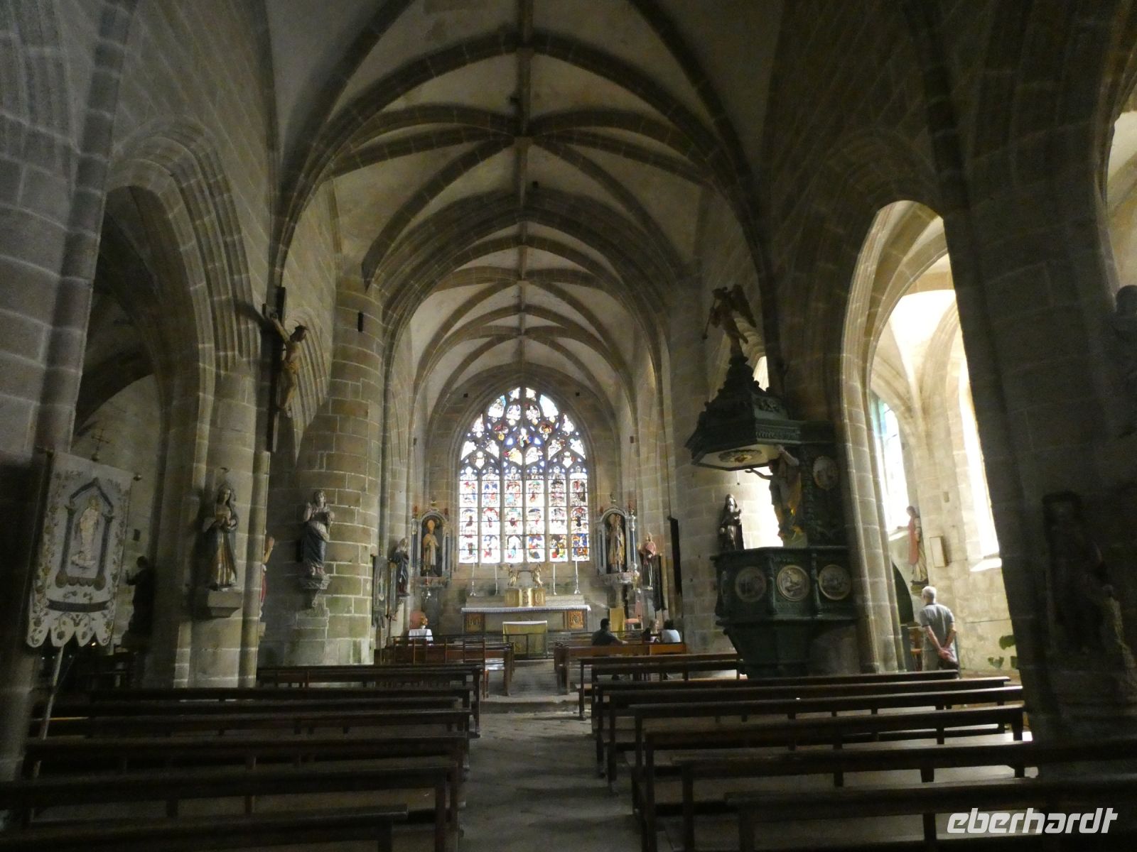in der Kirche von Locronan