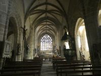 in der Kirche von Locronan