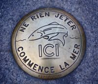 hier beginnt das Meer - nichts wegschmeißen