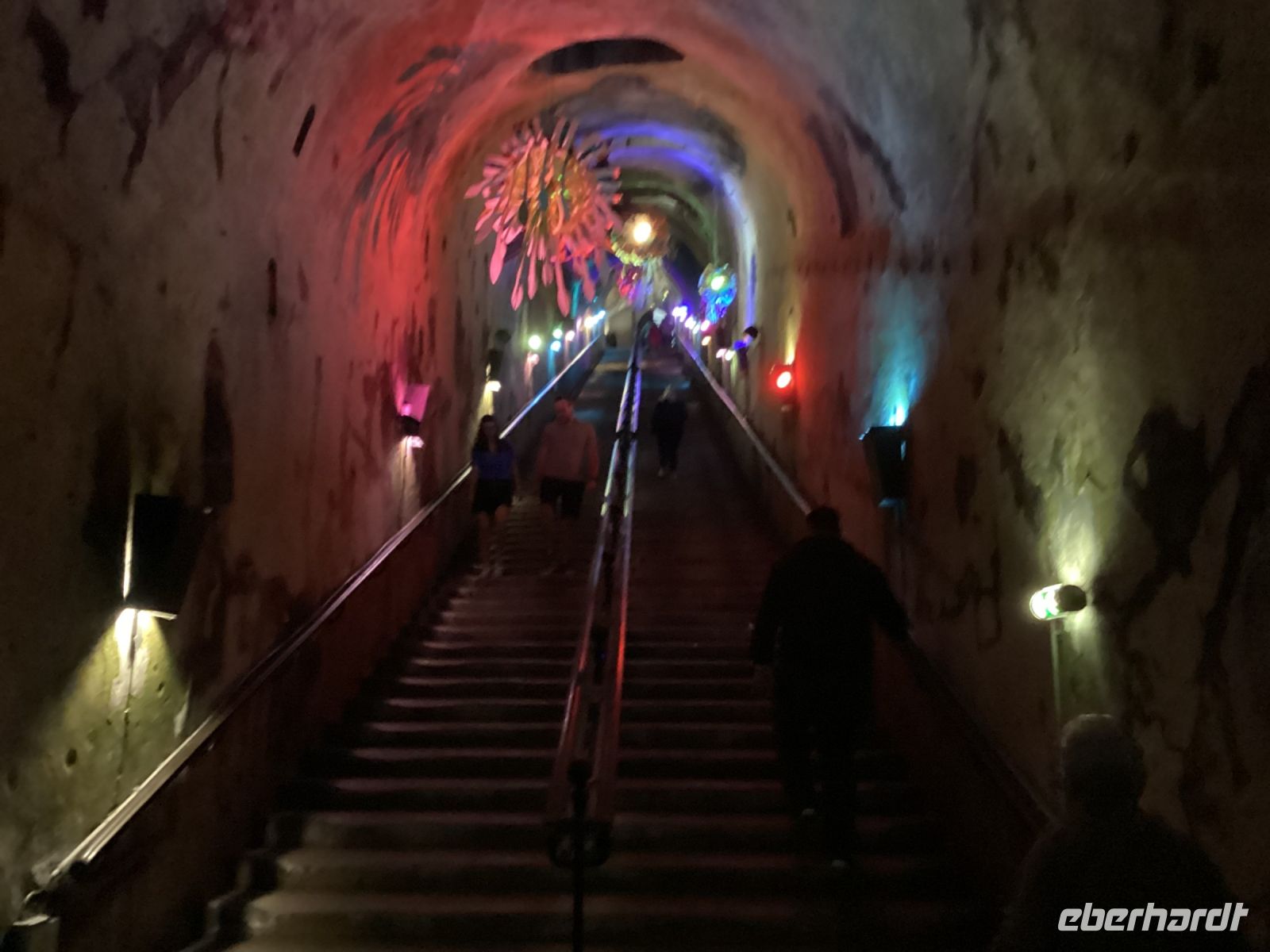 …und wieder 30 Meter nach oben…