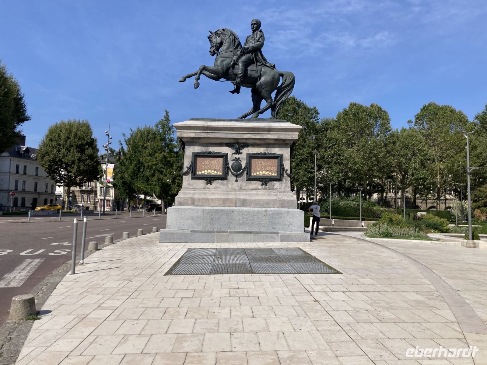 Reiterstandbild Napoleons in Rouen