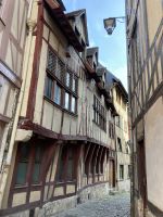 Fachwerkgasse in Rouen