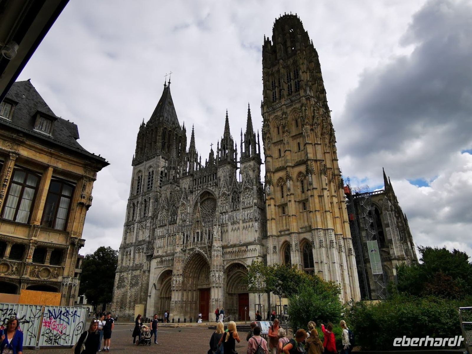 Tag 10 28.082023 Stadtbegehung in Rouen, Kathedrale
