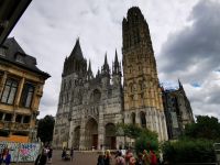 Tag 10 28.082023 Stadtbegehung in Rouen, Kathedrale