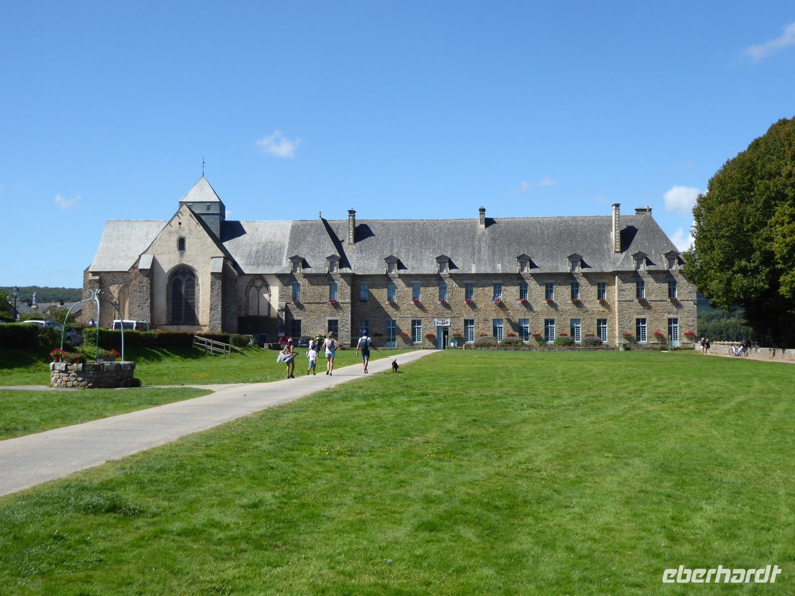 Tag 3 21.08.2023 Abtei von Paimpont 