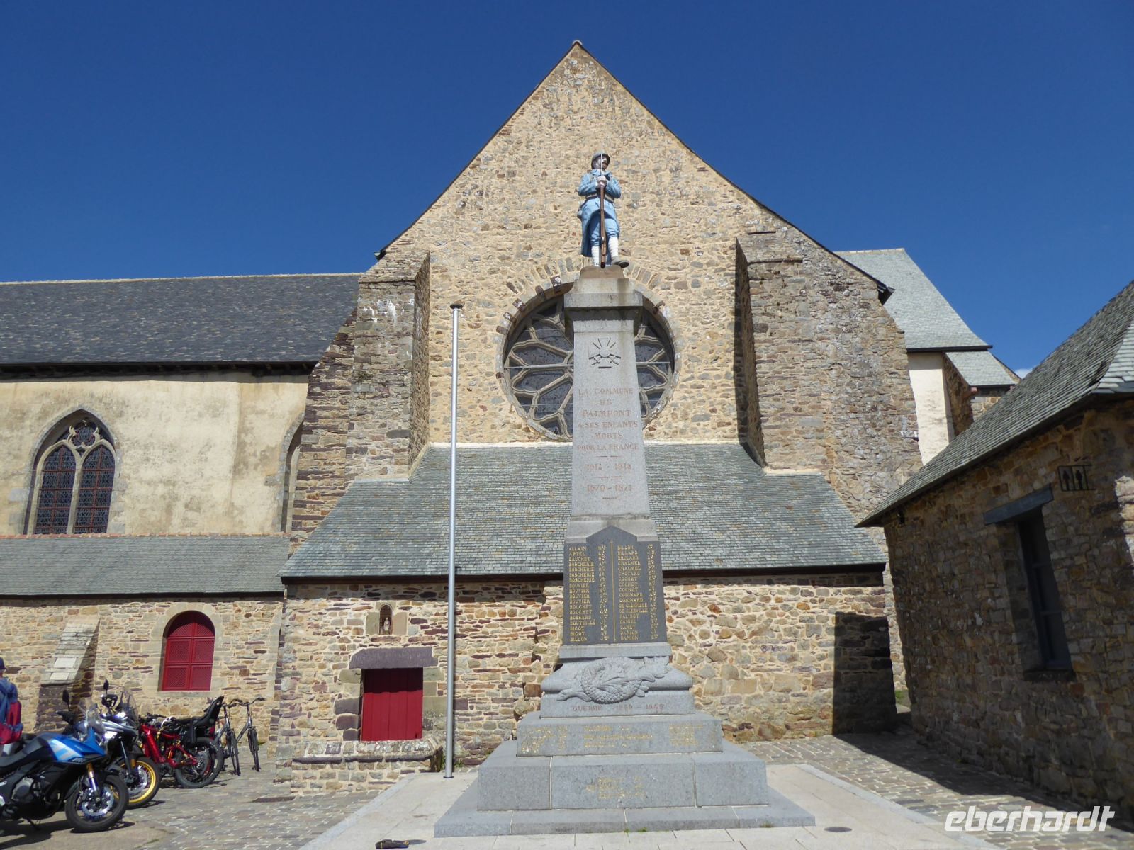 Tag 3 21.08.2023 Abtei von Paimpont 