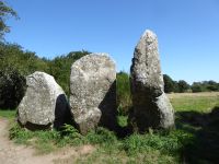 Tag 4 22.08.2023 Menhire bei Erdeven  