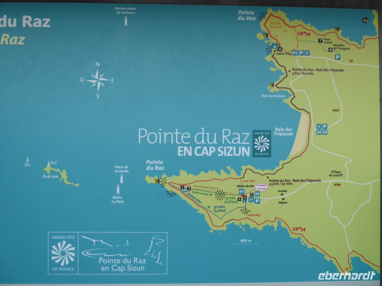Tag 6 224 08.2023 Küstenwanderung zur Pointe du Raz 