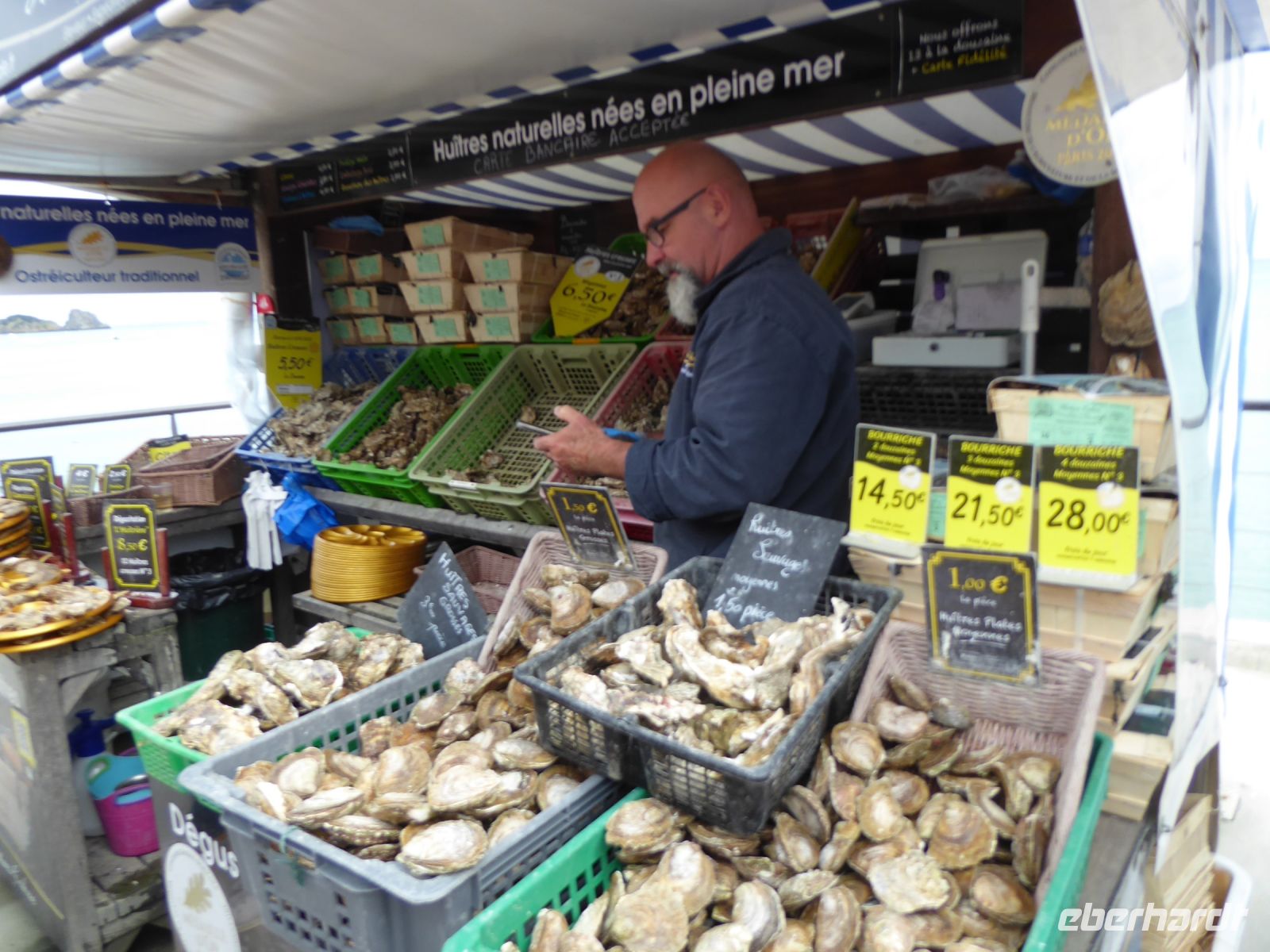 Tag 9 27.08.2023 Austernessen in Cancale