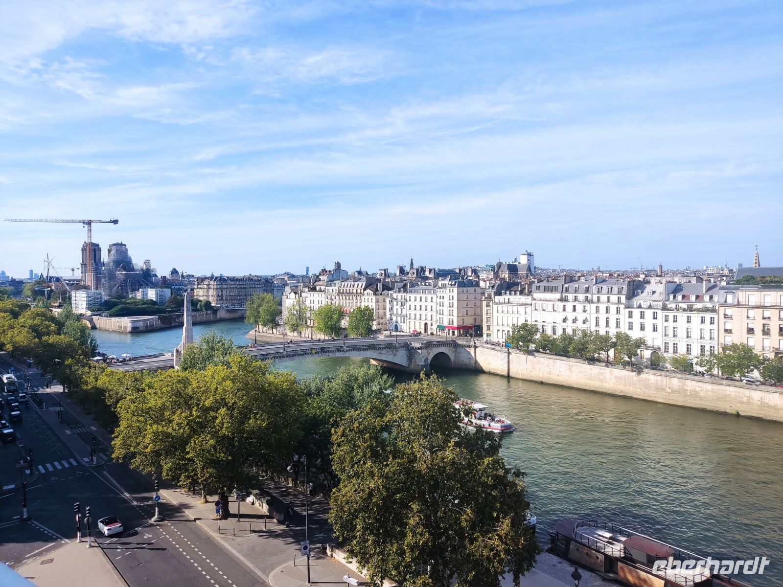 Blick vom Institut du Monde Arabe