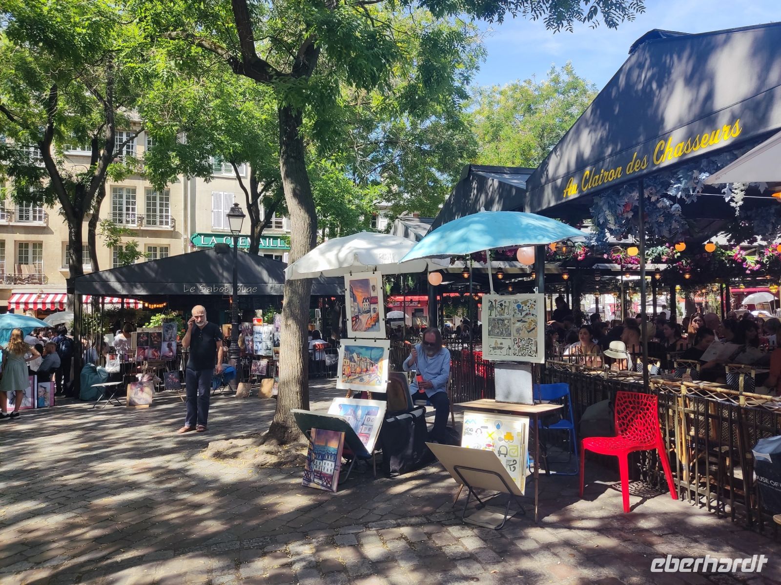 An der Place du Tertre