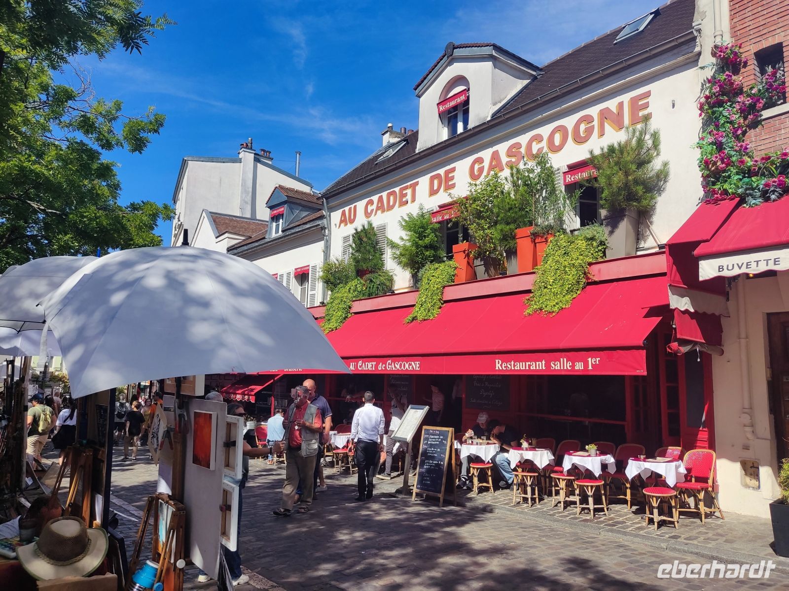 An der Place du Tertre