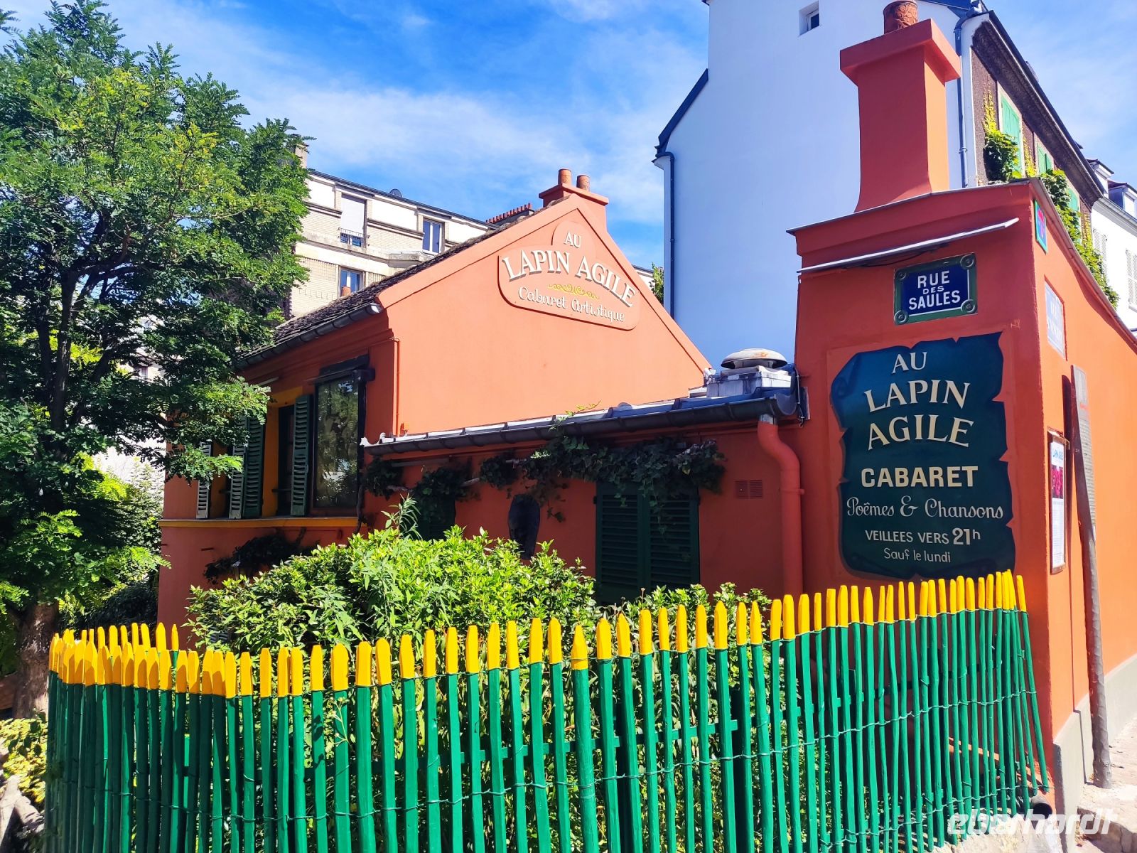 Das berühmte Kabarett Au Lapin Agile