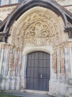 Abteikirche Fleury: Nordportal