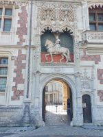 Château Blois: Reiterstandbild Ludwigs XII.