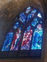 Metz: Kathedrale St. Etienne - Fenster von Marc Chagall