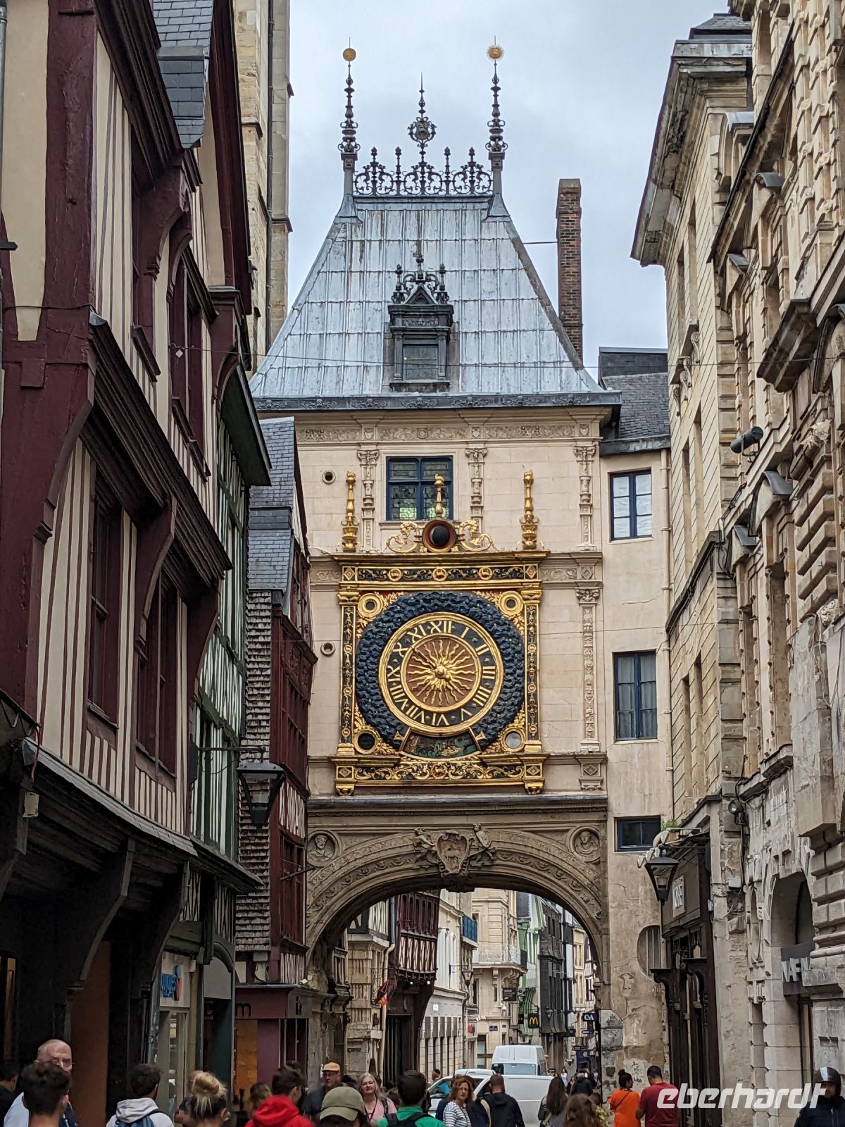 Rouen, großer Uhrturm