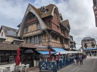 Etretát, historisches Hotel