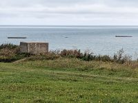 Landungsstrände - Mulberry-Häfen von 1944 bei Arromanches