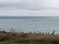 Landungsstrände - Mulberry-Häfen von 1944 bei Arromanches