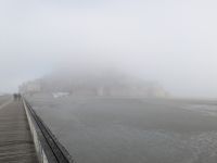 Der Mont Saint Michel im Nebel - wo ist nur das 