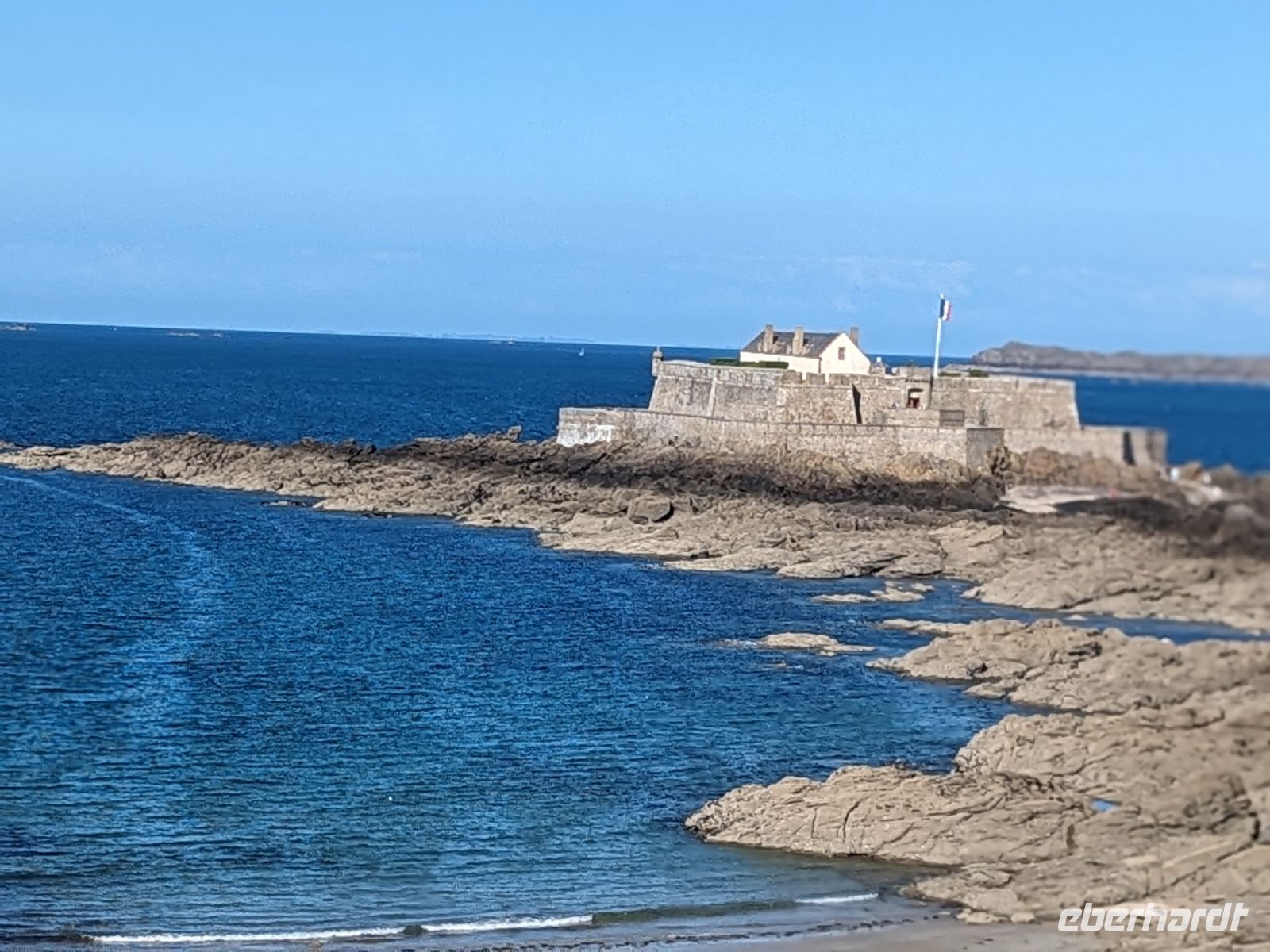Blick auf die Außenbefestigung von St. Malo