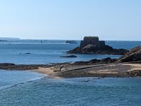Blick auf die Außenbefestigung von St. Malo