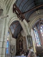 Kirche von Confort-Meilars mit dem 