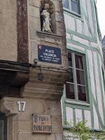 historische Häuser in Vannes