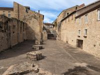 Reste der gewaltigen Kirche von Cluny