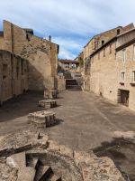 Reste der gewaltigen Kirche von Cluny