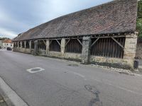 Vitteaux, älteste erhaltene Markthalle des Burgund