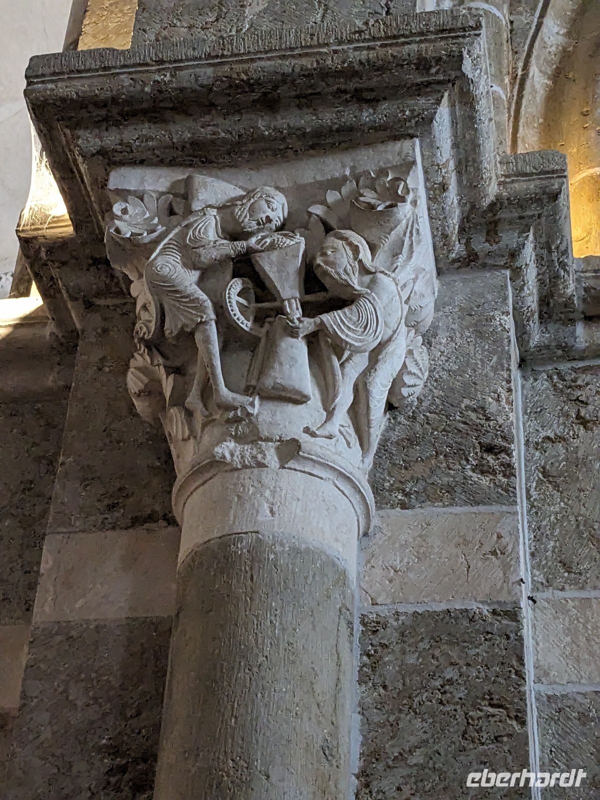 Vezelay, Kapitell mit der 