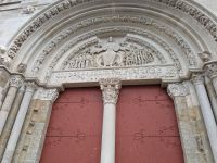 Vezeley, berühmtes Tympanon am Westportal