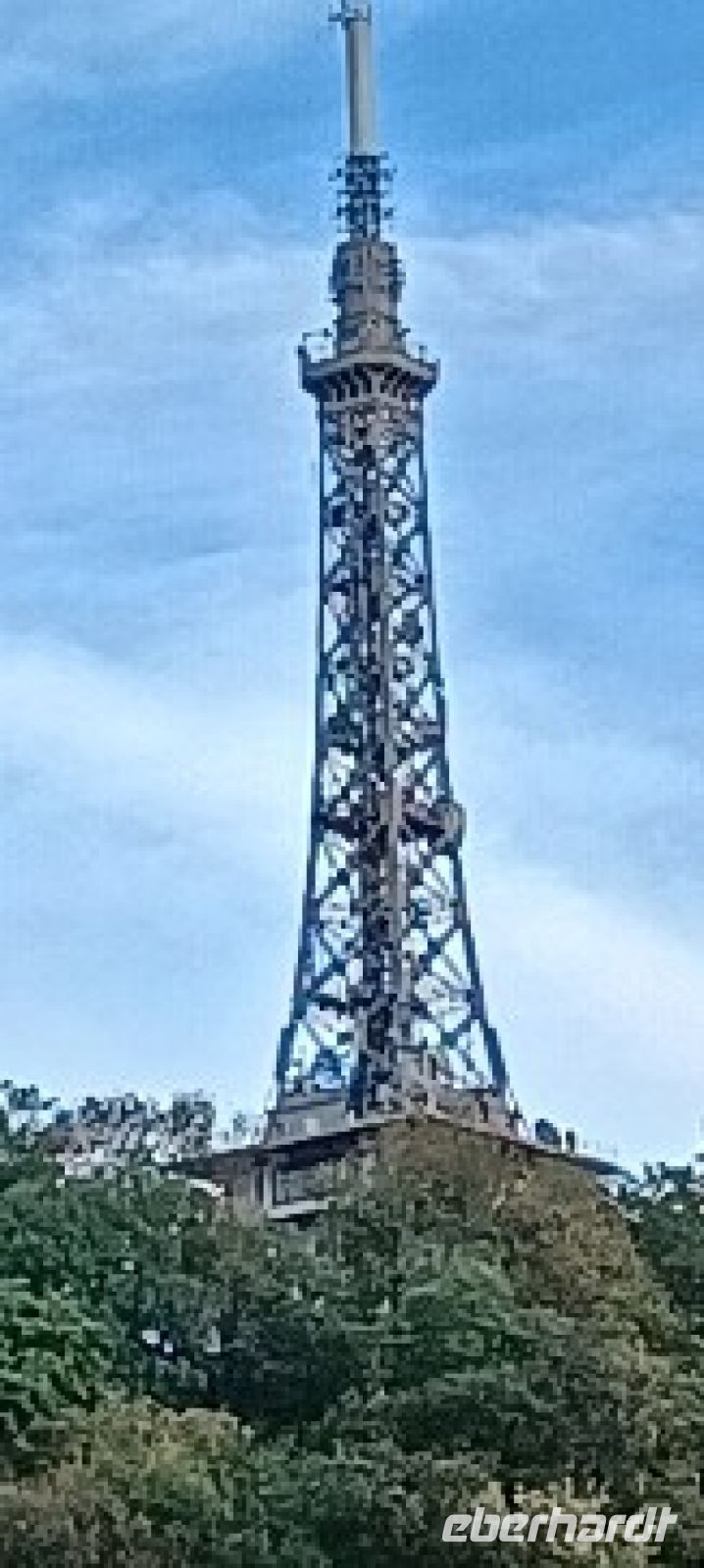 Tour métallique de Fourvière mit Fernsehantenne