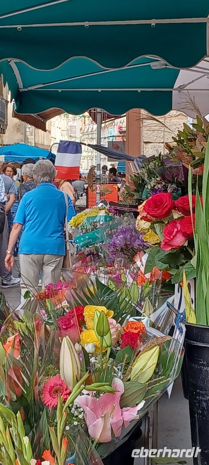 Chalon-sur-Saône-Blumenstand