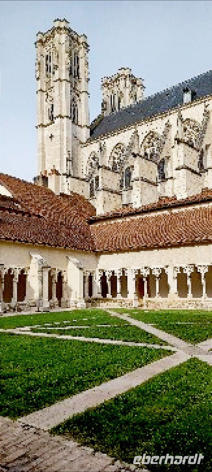 Kreuzgang Klosterkirche Cluny III