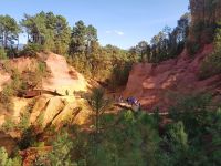 Ockersteinbruch von Roussillon