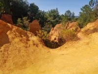 Ockersteinbruch von Roussillon