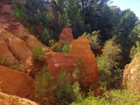 Ockersteinbruch von Roussillon