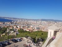 Marseille Blick von Notre-Dame de la Garde