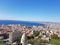 Marseille Blick von Notre-Dame de la Garde