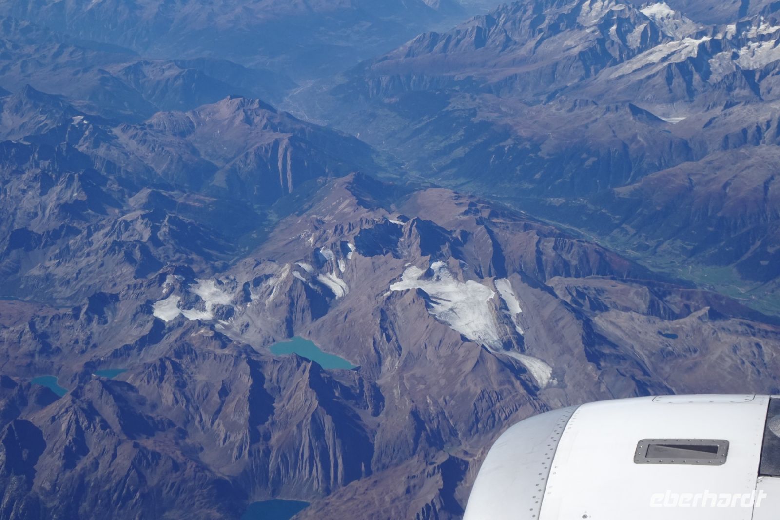 Tag 1 02.10.2023  Flug über die Schweizer Alpen